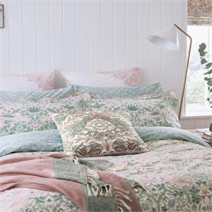 William Morris Strawberry Thief Cochineal Pink Duvet Cover